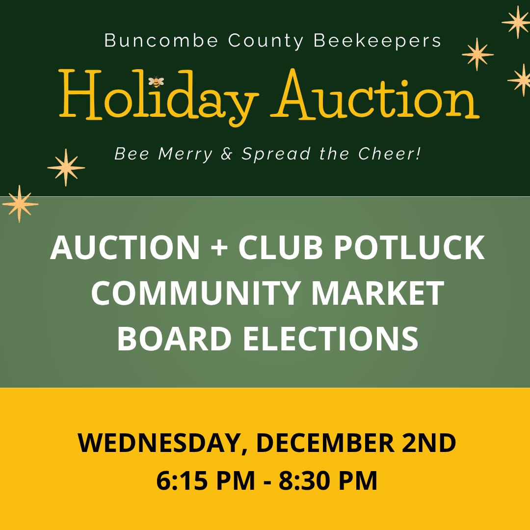 BCBC Holiday Auction, Potluck & Community Market